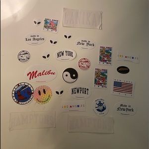 Bundle of Brandy Melville stickers